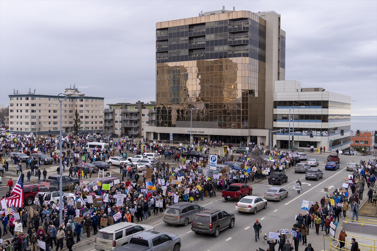 ABD genelinde Donald Trump yönetimine karşı protesto gösterileri gerçekleştirildi