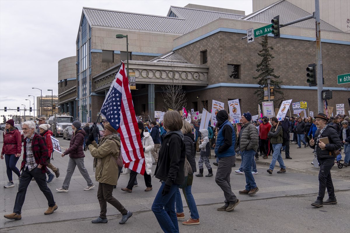 ABD genelinde Donald Trump yönetimine karşı protesto gösterileri gerçekleştirildi