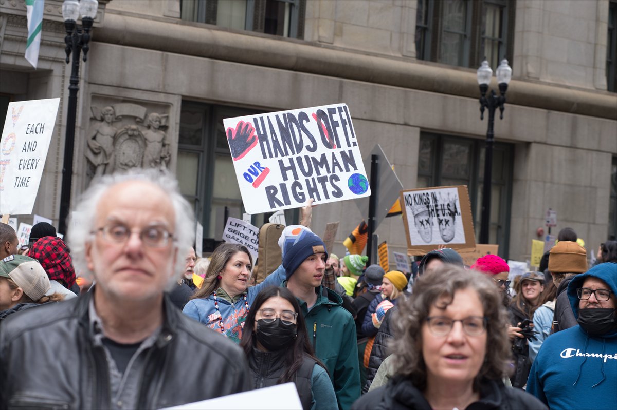 ABD genelinde Donald Trump yönetimine karşı protesto gösterileri gerçekleştirildi