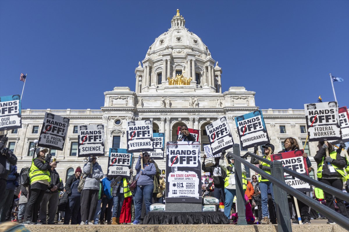 ABD genelinde Donald Trump yönetimine karşı protesto gösterileri gerçekleştirildi
