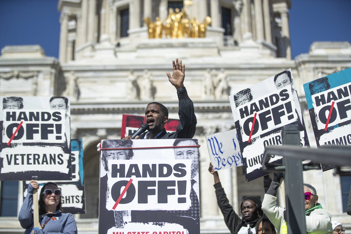 ABD genelinde Donald Trump yönetimine karşı protesto gösterileri gerçekleştirildi