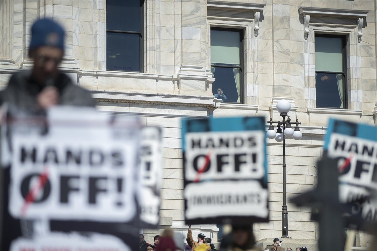 ABD genelinde Donald Trump yönetimine karşı protesto gösterileri gerçekleştirildi