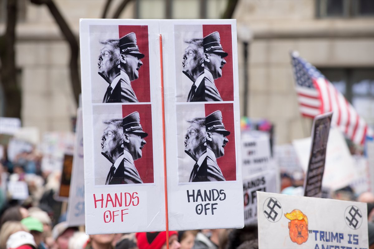 ABD genelinde Donald Trump yönetimine karşı protesto gösterileri gerçekleştirildi