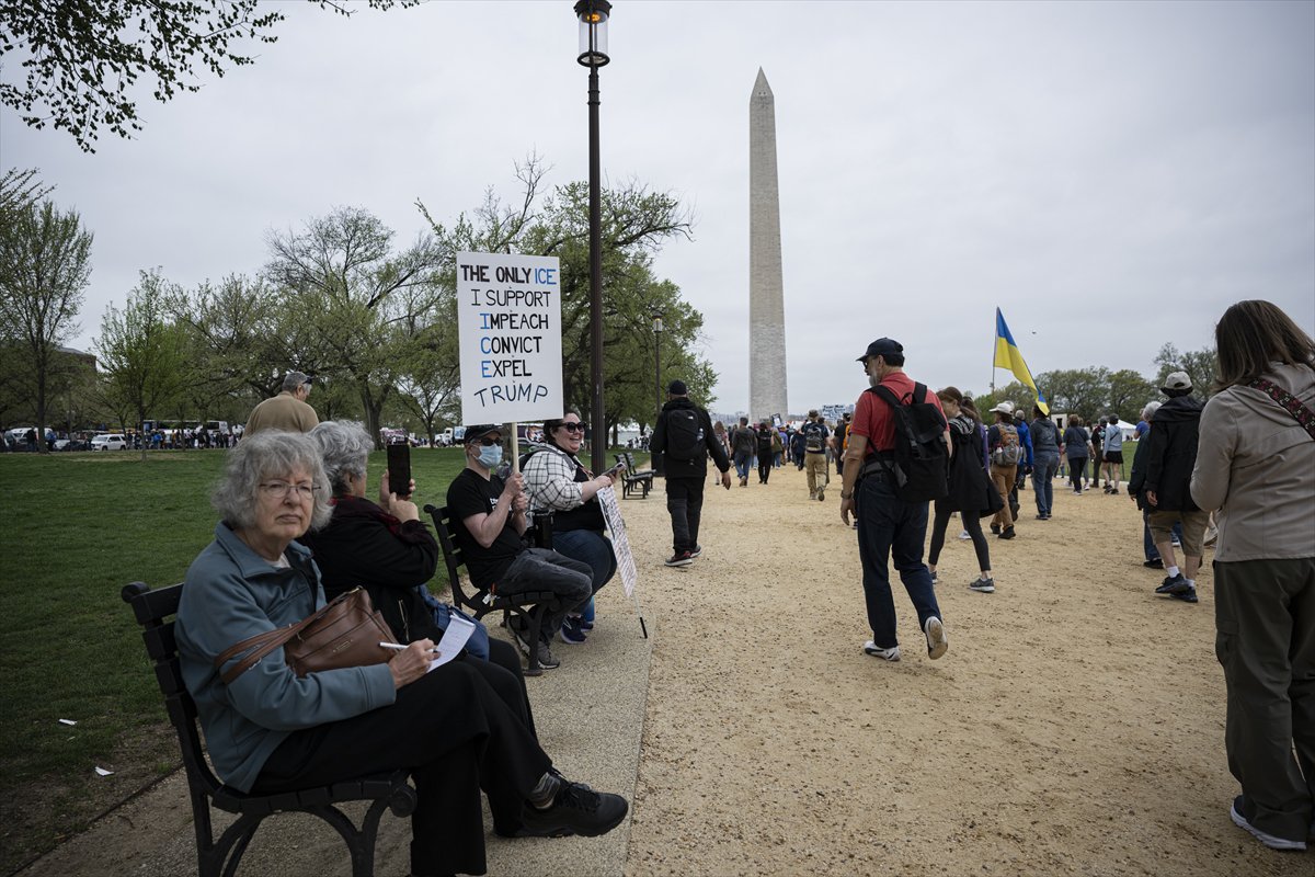 ABD genelinde Donald Trump yönetimine karşı protesto gösterileri gerçekleştirildi