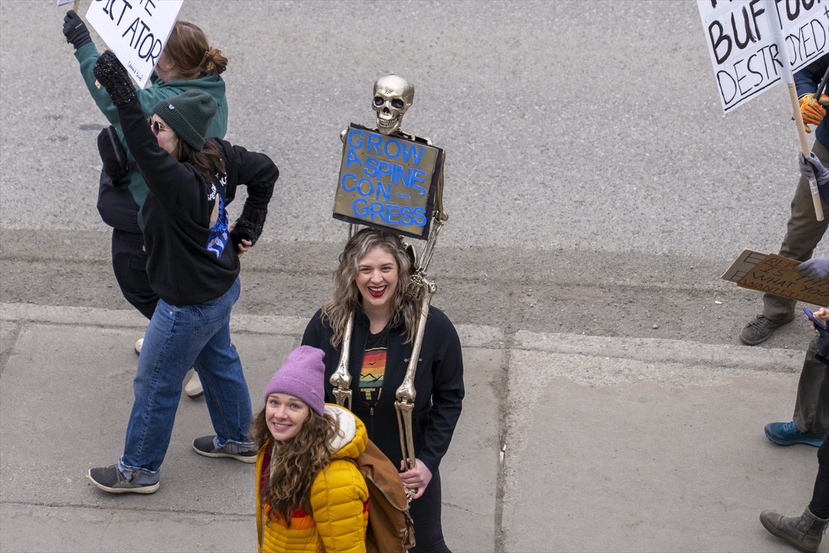 ABD genelinde Donald Trump yönetimine karşı protesto gösterileri gerçekleştirildi