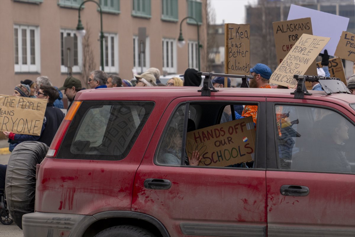 ABD genelinde Donald Trump yönetimine karşı protesto gösterileri gerçekleştirildi