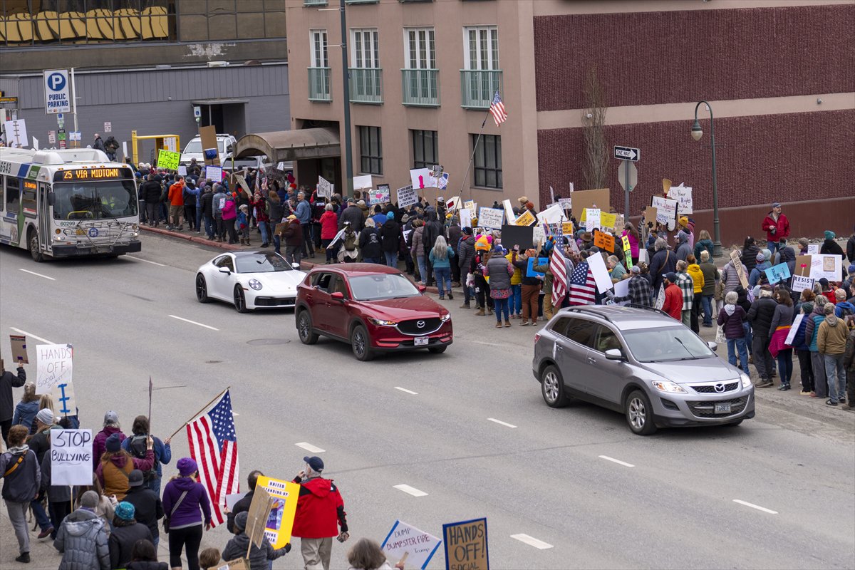 ABD genelinde Donald Trump yönetimine karşı protesto gösterileri gerçekleştirildi
