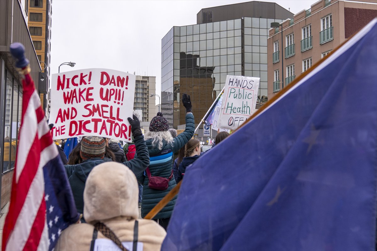 ABD genelinde Donald Trump yönetimine karşı protesto gösterileri gerçekleştirildi