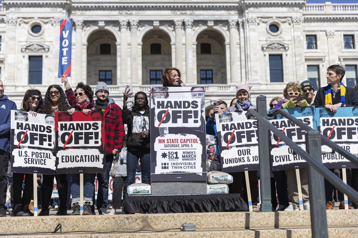 ABD genelinde Donald Trump yönetimine karşı protesto gösterileri gerçekleştirildi