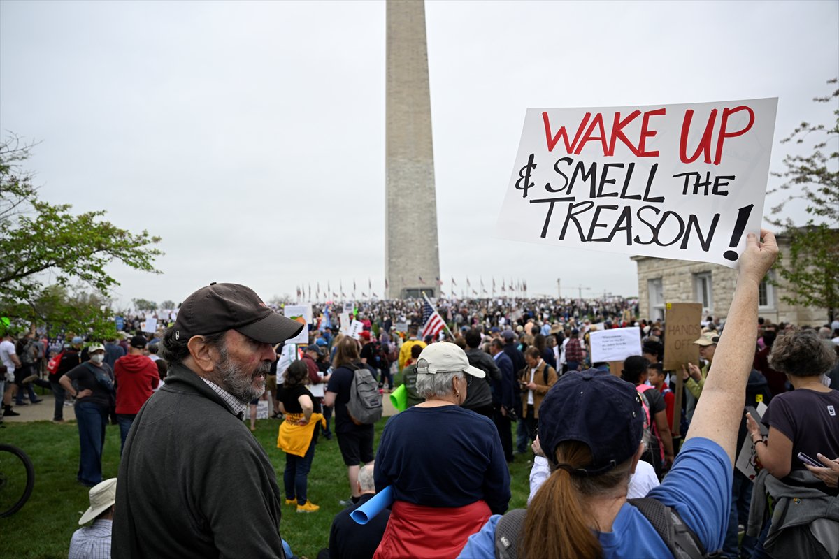 ABD genelinde Donald Trump yönetimine karşı protesto gösterileri gerçekleştirildi