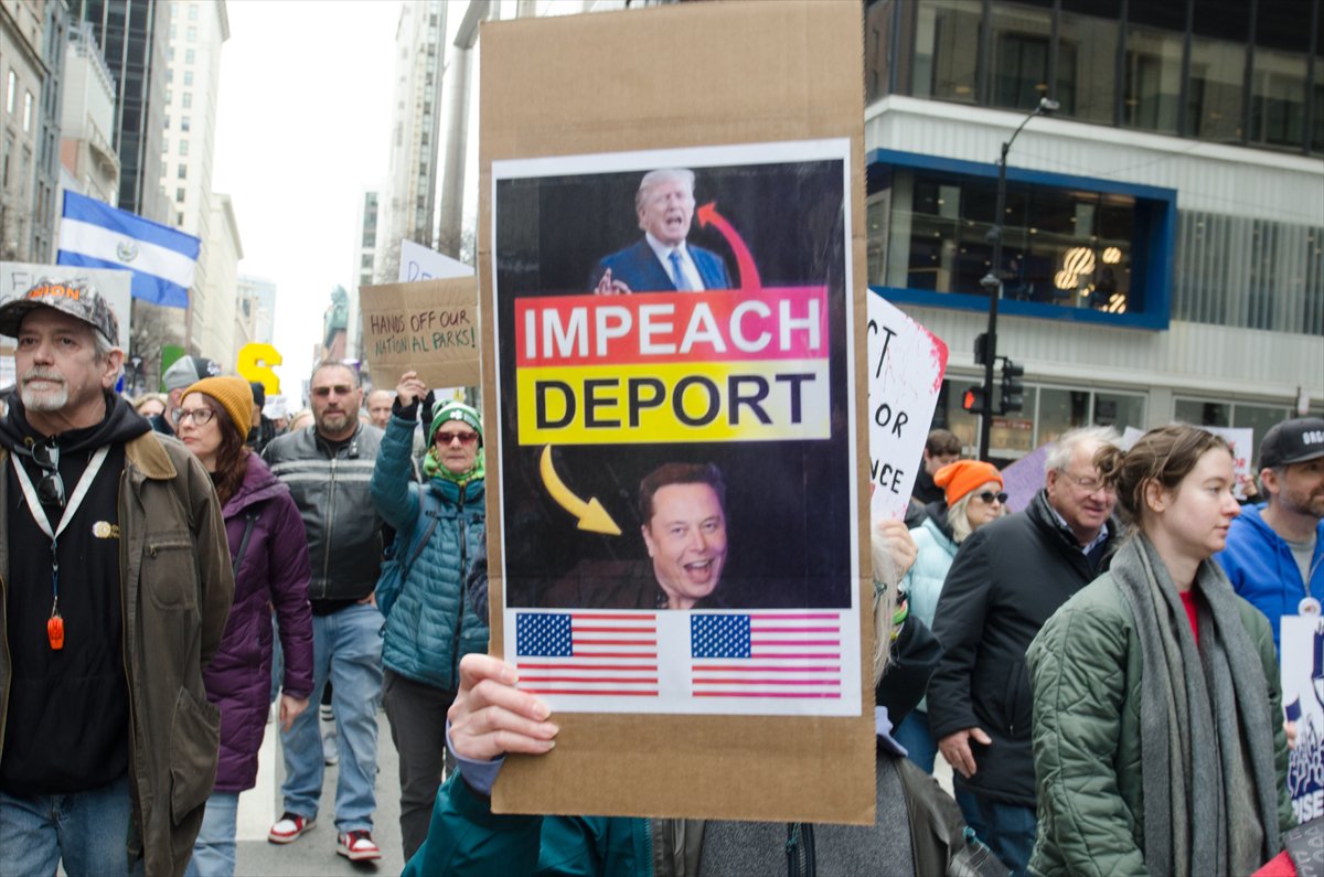 ABD genelinde Donald Trump yönetimine karşı protesto gösterileri gerçekleştirildi