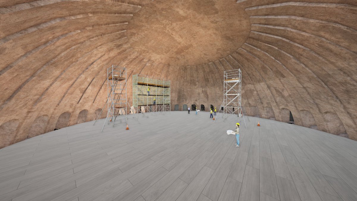 Ayasofya'nın ana kubbesinde tarihi restorasyon başlıyor