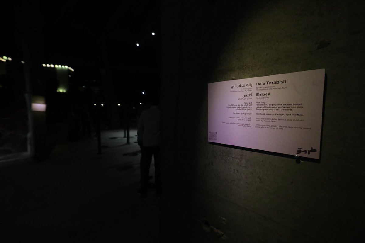 Suriye'de barışa duyulan özlem sanat yoluyla ifade ediliyor