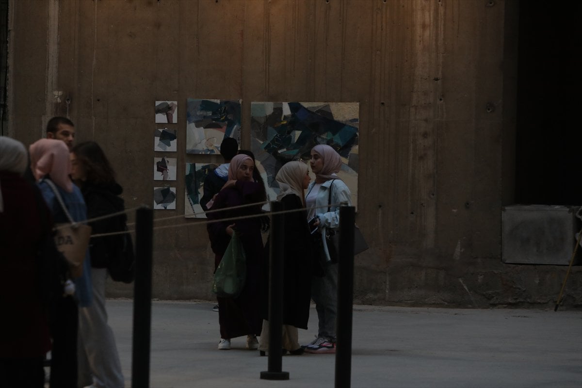 Suriye'de barışa duyulan özlem sanat yoluyla ifade ediliyor