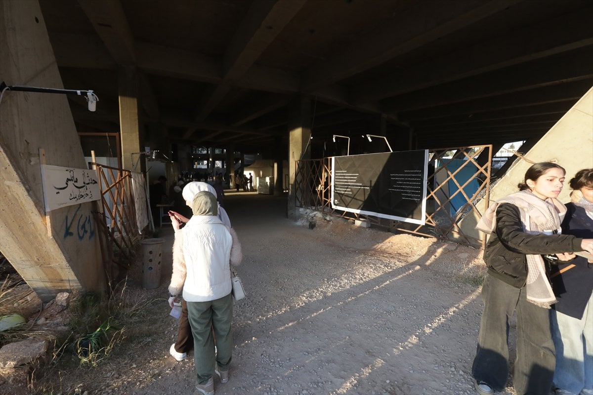 Suriye'de barışa duyulan özlem sanat yoluyla ifade ediliyor