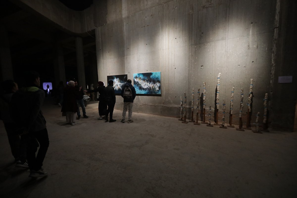 Suriye'de barışa duyulan özlem sanat yoluyla ifade ediliyor