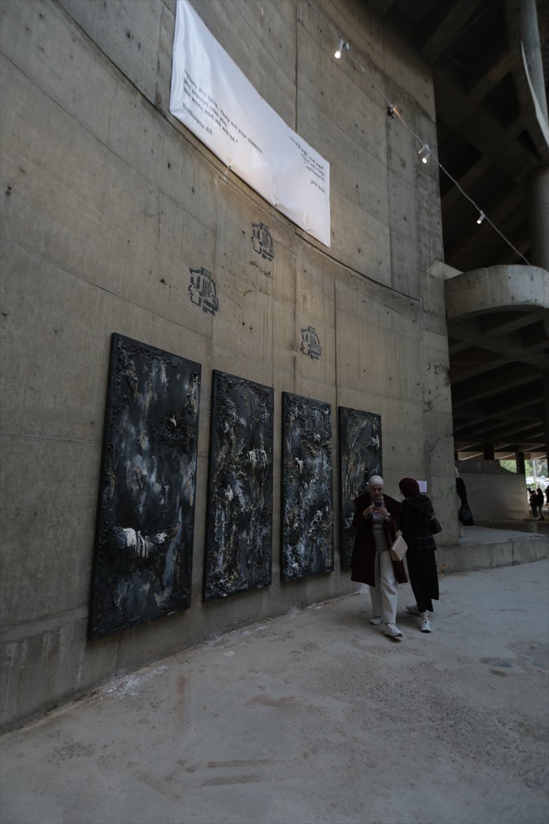 Suriye'de barışa duyulan özlem sanat yoluyla ifade ediliyor