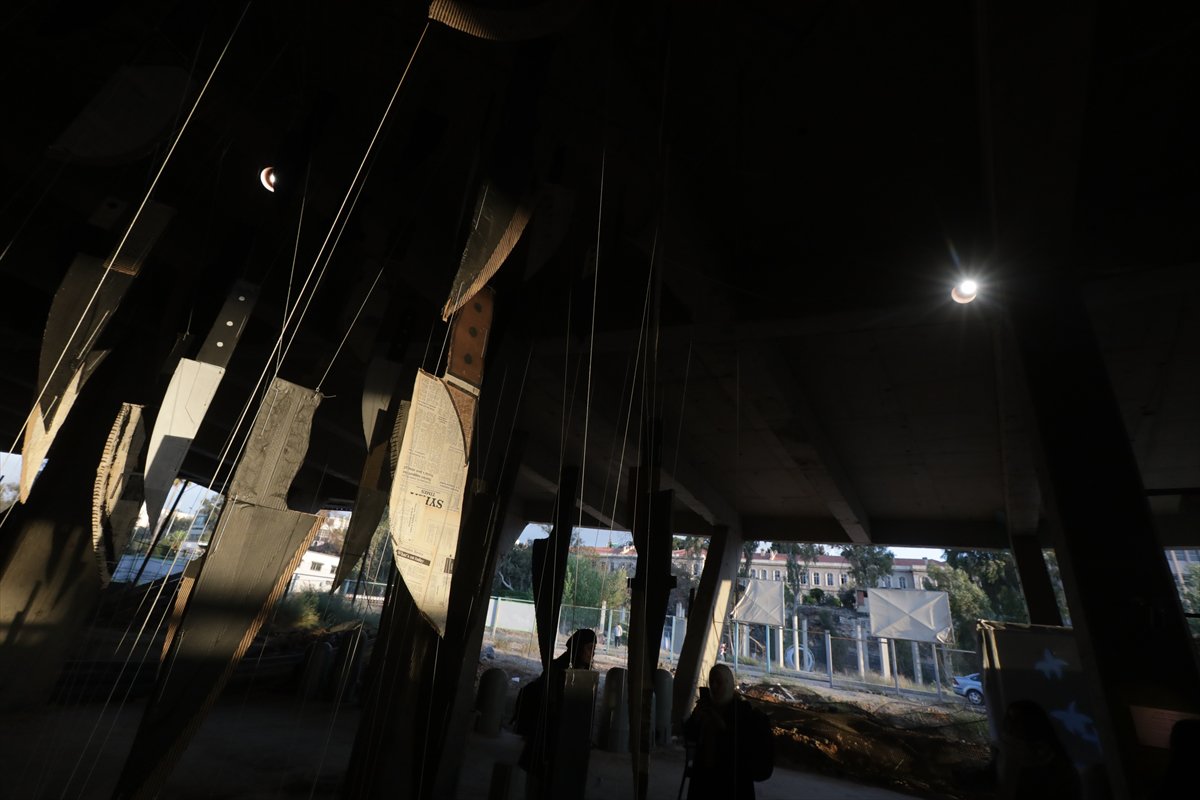 Suriye'de barışa duyulan özlem sanat yoluyla ifade ediliyor