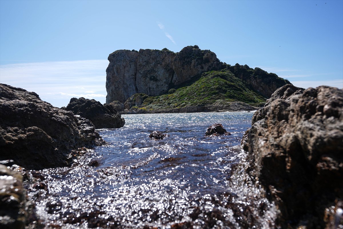 Çıfıt Adası'na yürünerek ulaşılıyor