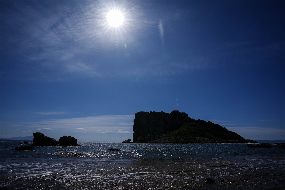 Çıfıt Adası'na yürünerek ulaşılıyor