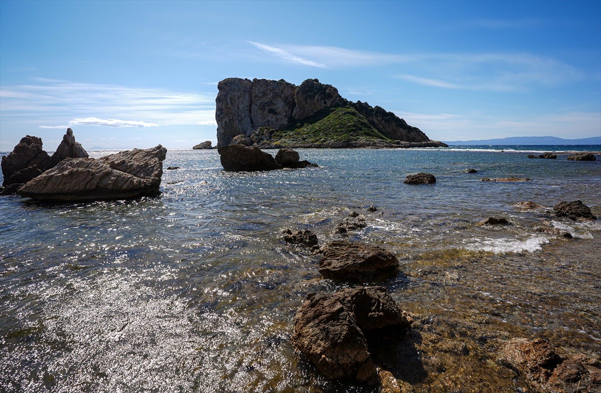 Çıfıt Adası'na yürünerek ulaşılıyor