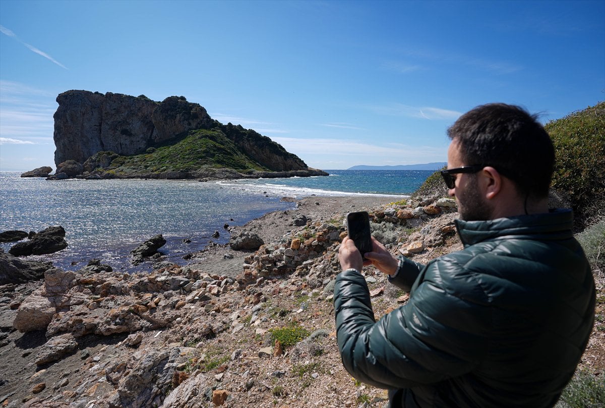 Çıfıt Adası'na yürünerek ulaşılıyor