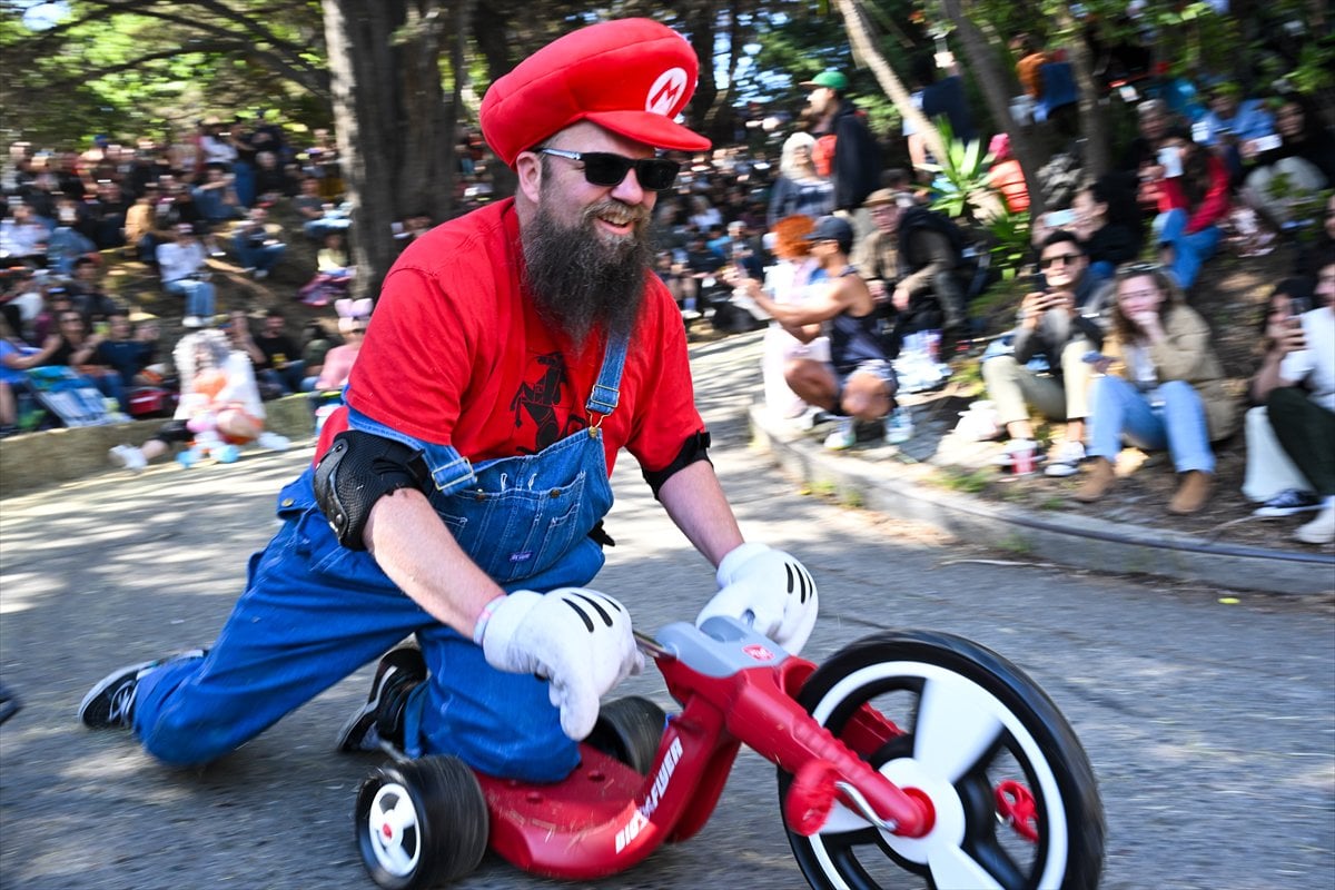 ABD'de Paskalya kutlamaları: Teker Yarışı etkinliği düzenlendi