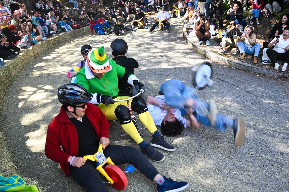 ABD'de Paskalya kutlamaları: Teker Yarışı etkinliği düzenlendi