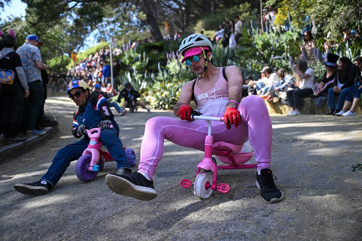 ABD'de Paskalya kutlamaları: Teker Yarışı etkinliği düzenlendi