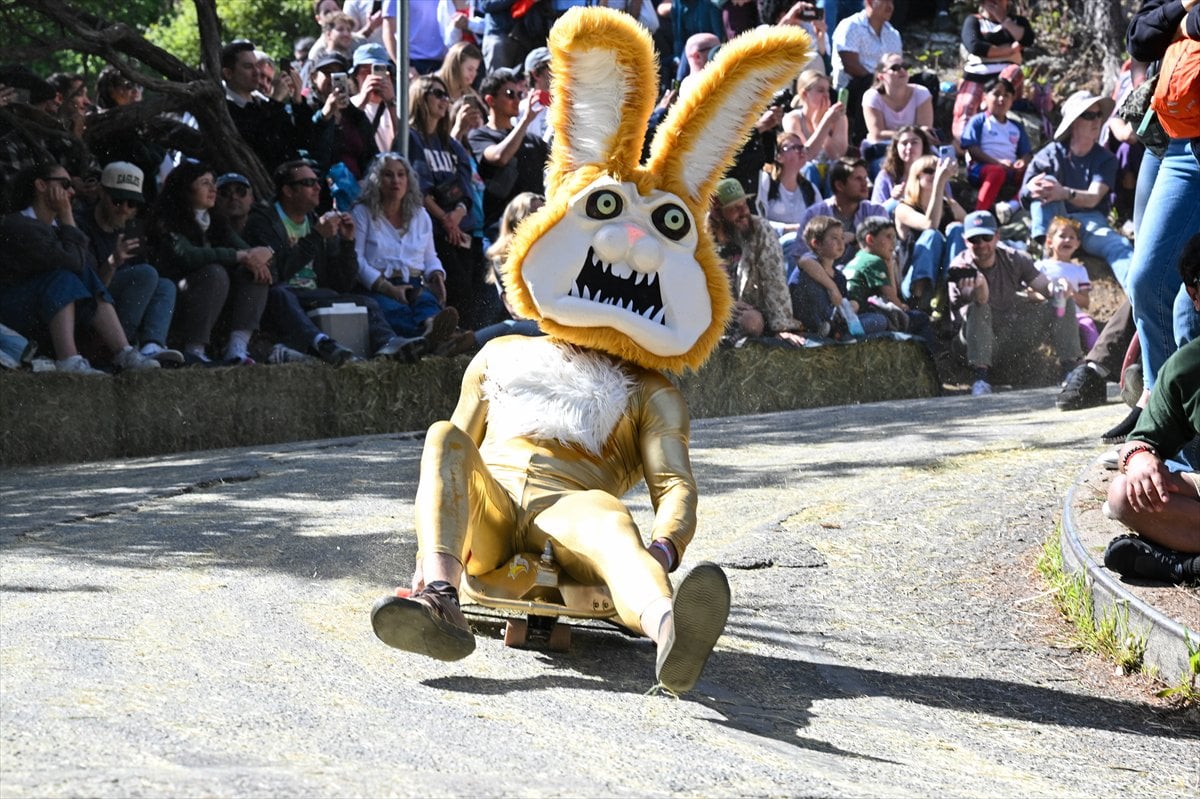 ABD'de Paskalya kutlamaları: Teker Yarışı etkinliği düzenlendi