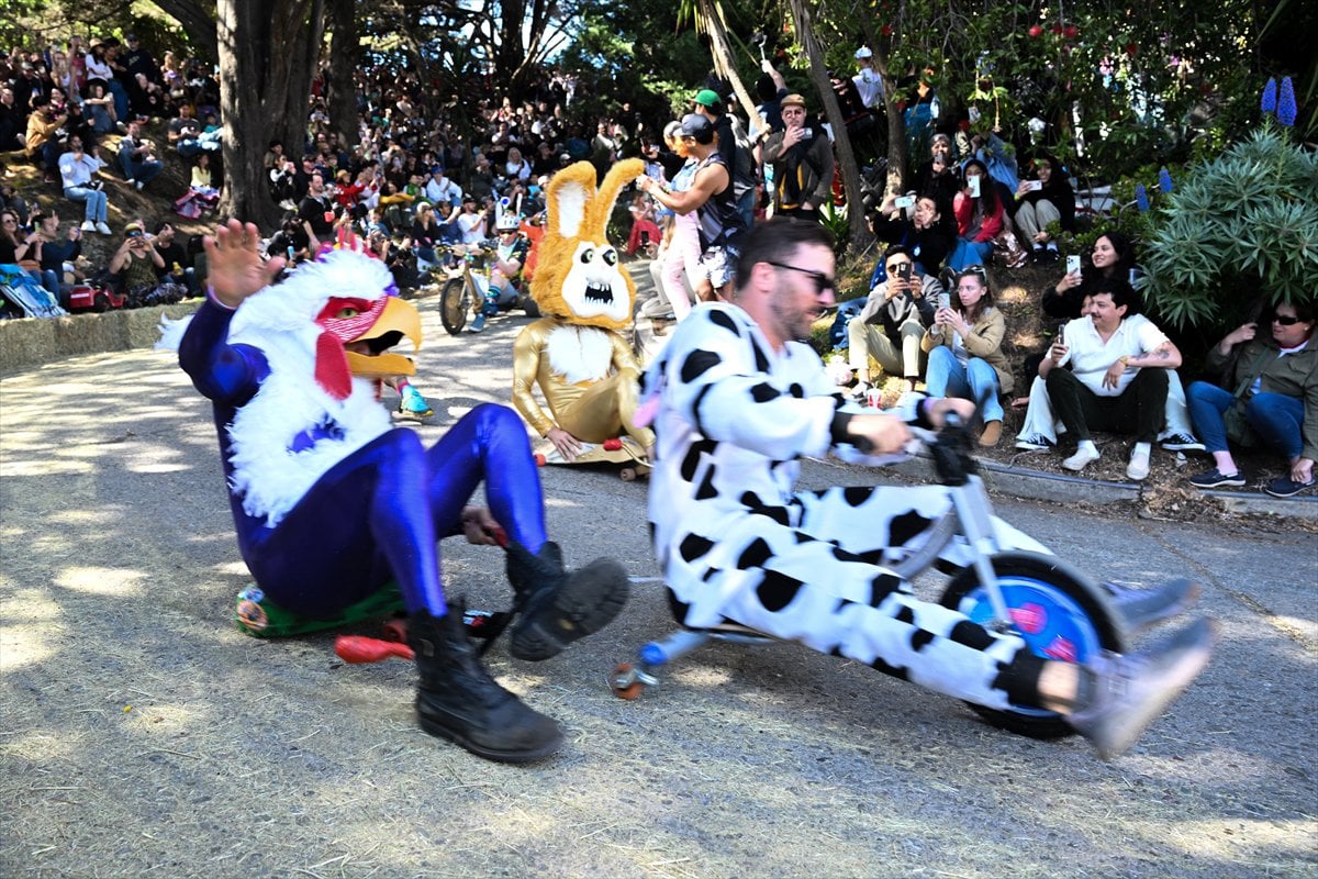 ABD'de Paskalya kutlamaları: Teker Yarışı etkinliği düzenlendi