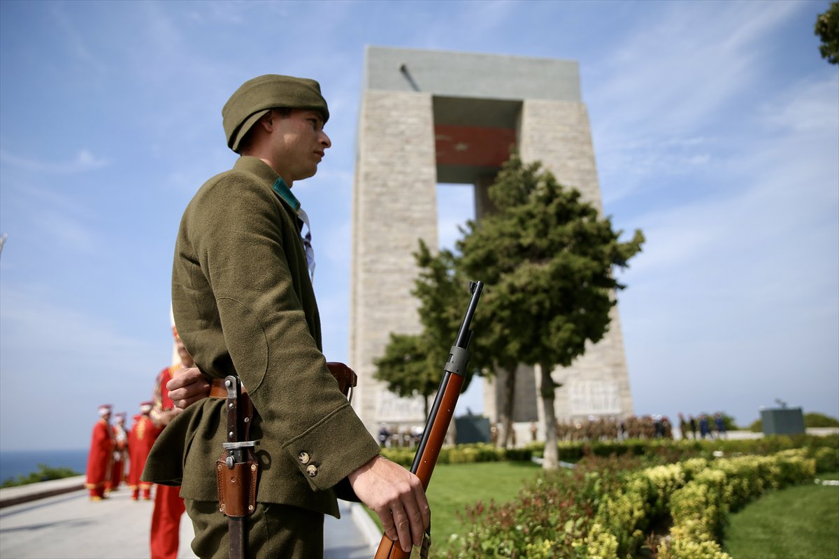 Çanakkale Kara Savaşı'nın 110. yılına vefa töreni