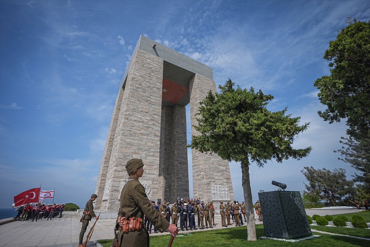 Çanakkale Kara Savaşı'nın 110. yılına vefa töreni