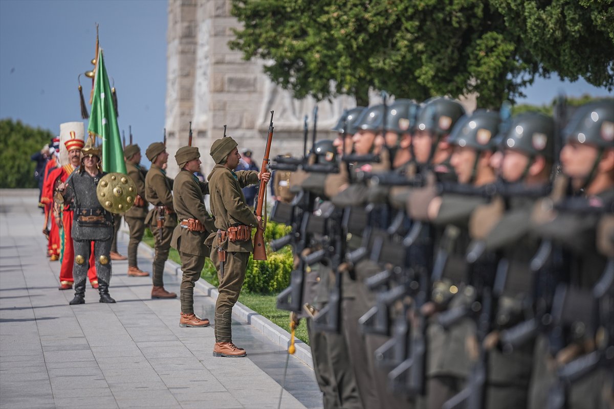 Çanakkale Kara Savaşı'nın 110. yılına vefa töreni