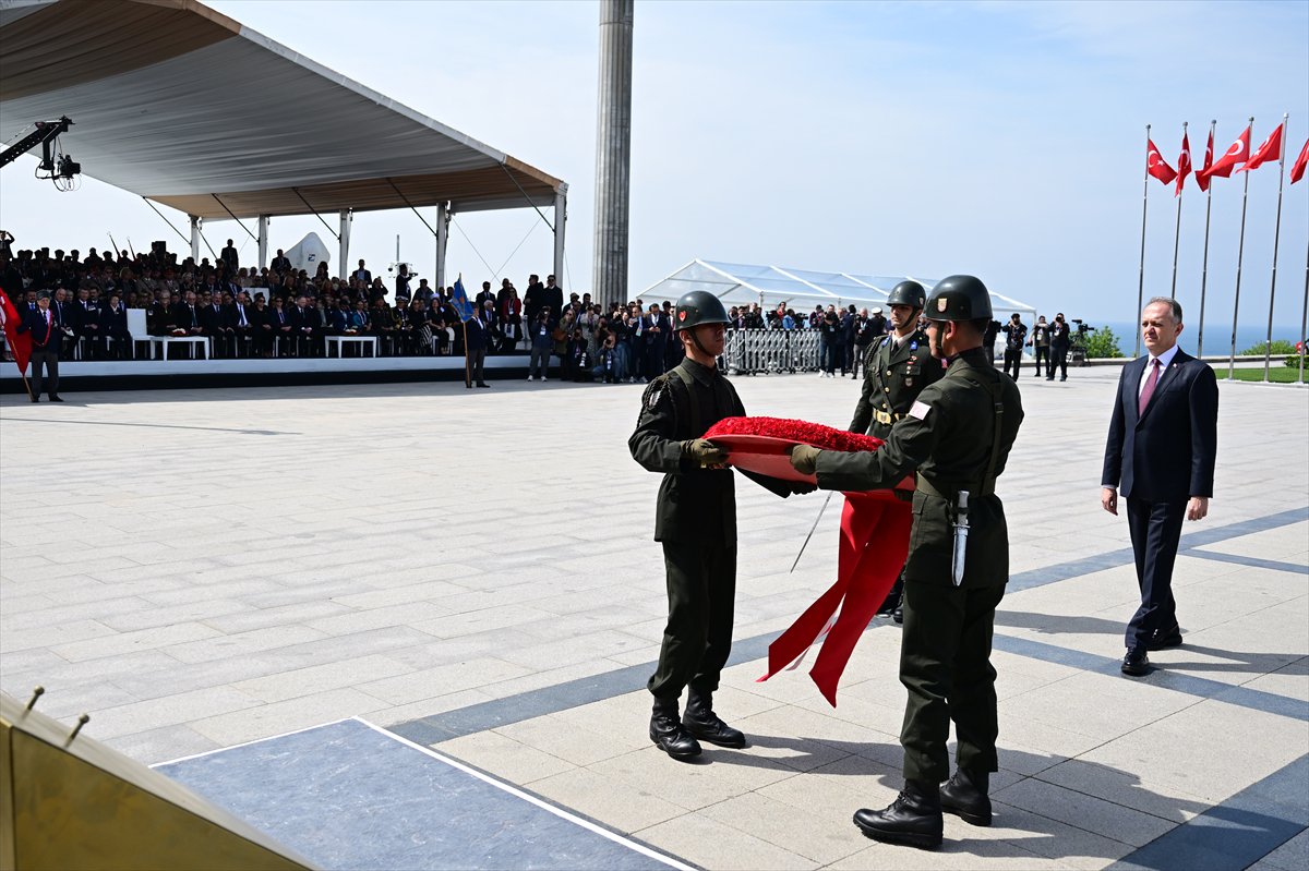 Çanakkale Kara Savaşı'nın 110. yılına vefa töreni