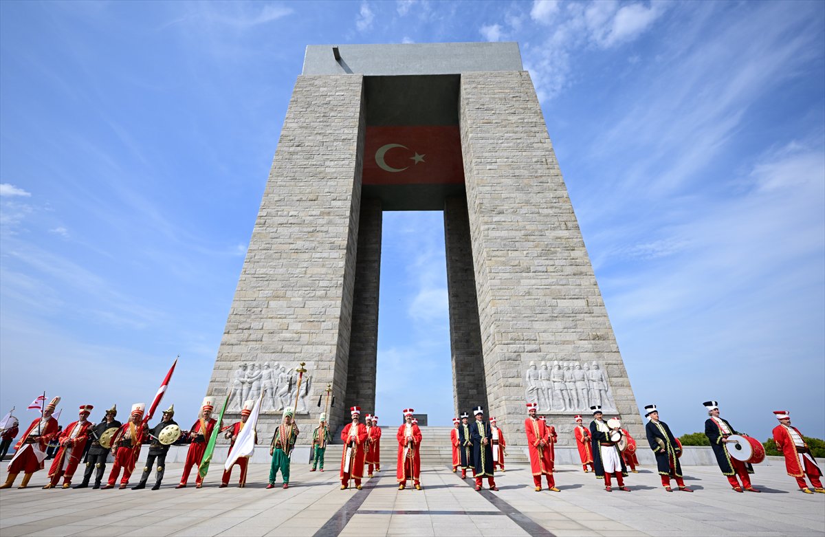 Çanakkale Kara Savaşı'nın 110. yılına vefa töreni
