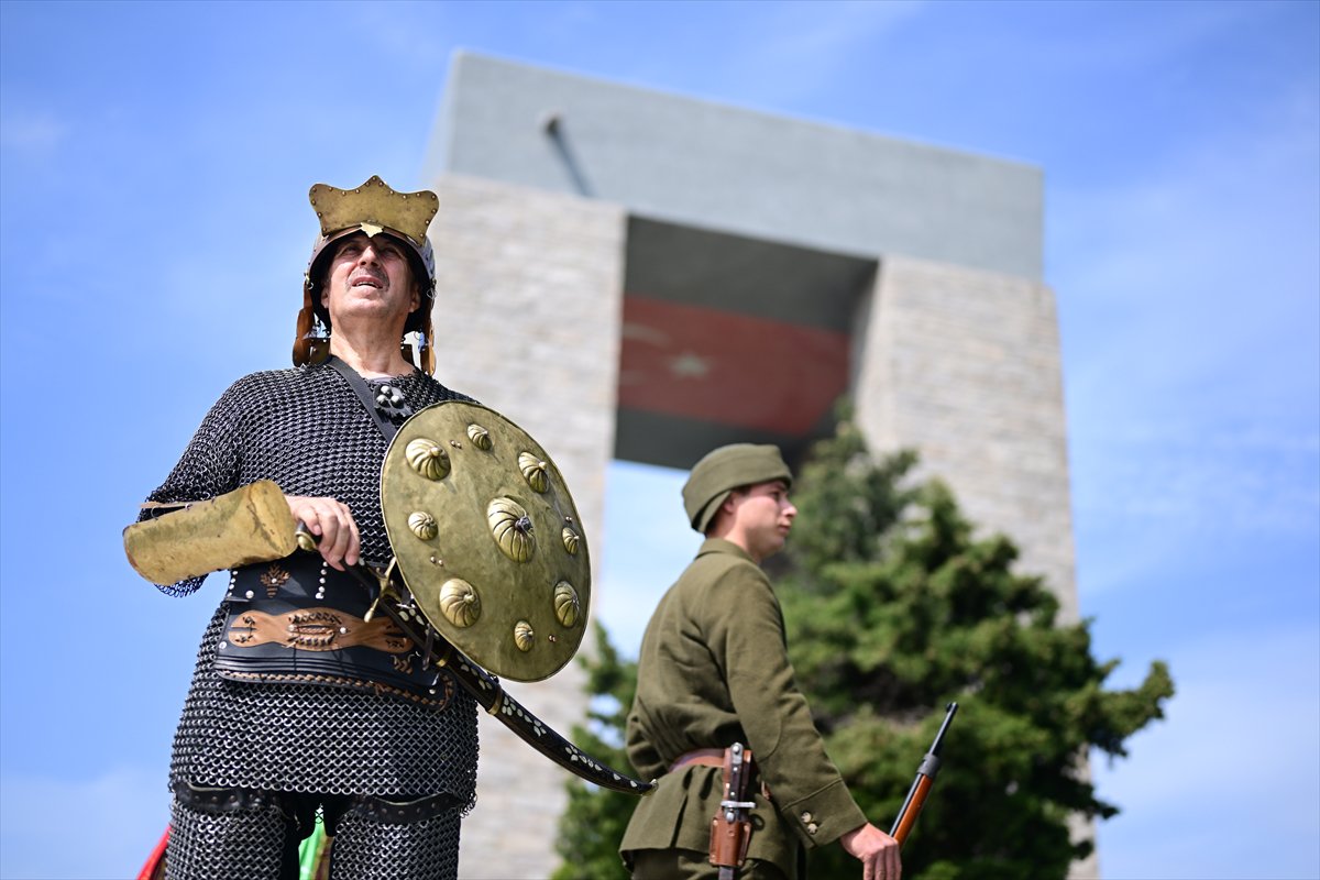 Çanakkale Kara Savaşı'nın 110. yılına vefa töreni