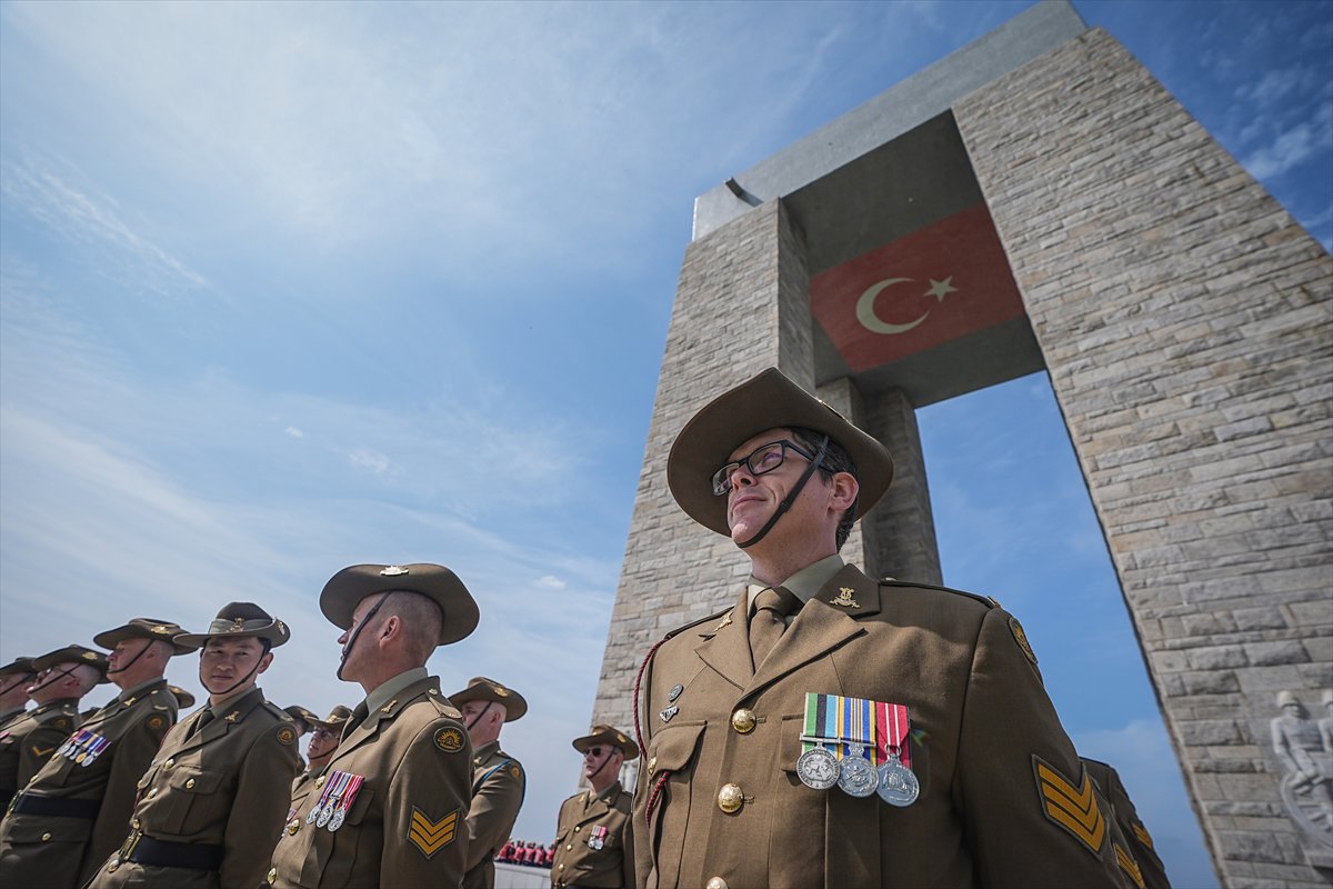 Çanakkale Kara Savaşı'nın 110. yılına vefa töreni