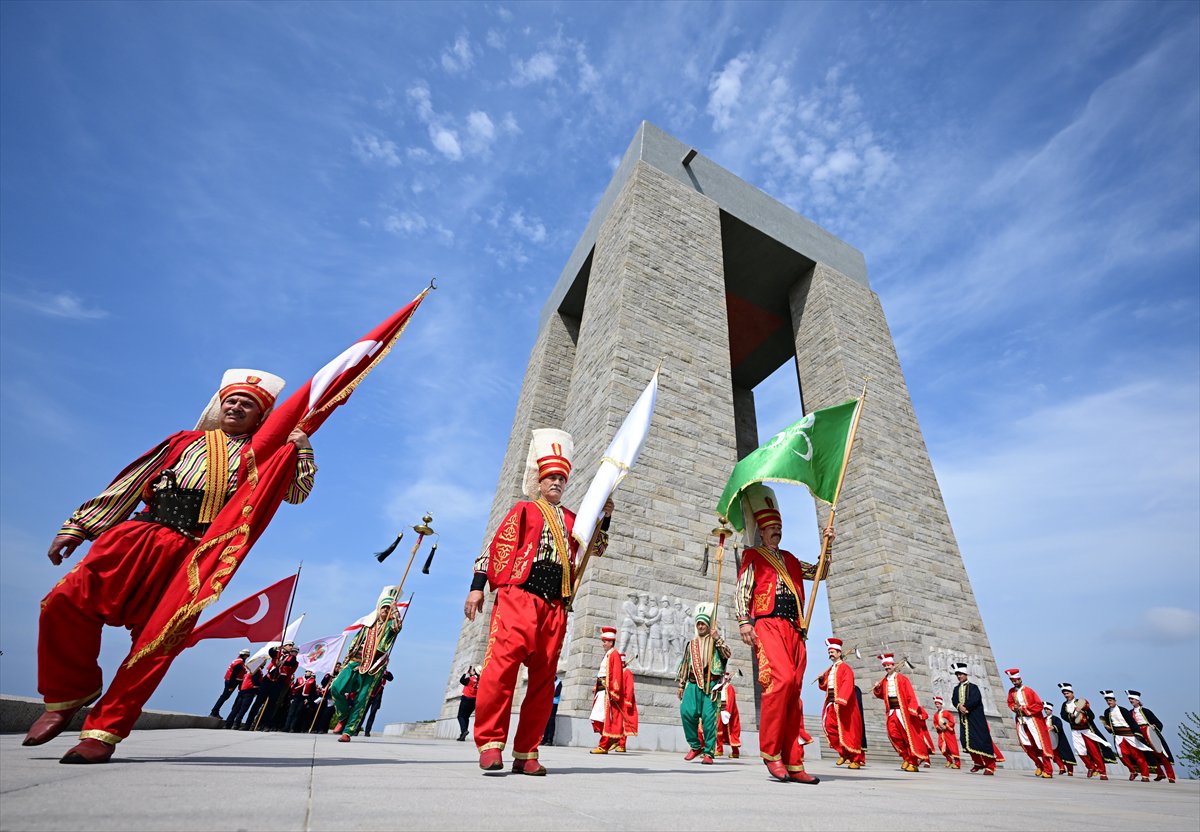 Çanakkale Kara Savaşı'nın 110. yılına vefa töreni