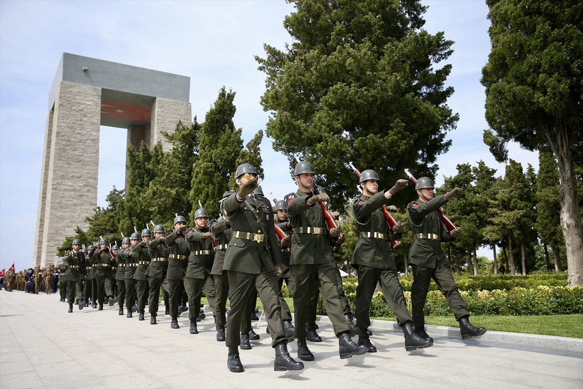 Çanakkale Kara Savaşı'nın 110. yılına vefa töreni