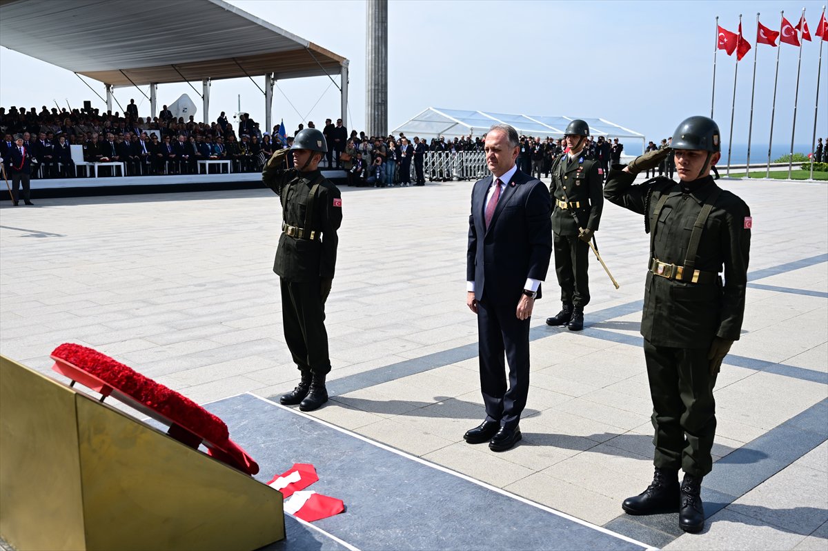 Çanakkale Kara Savaşı'nın 110. yılına vefa töreni