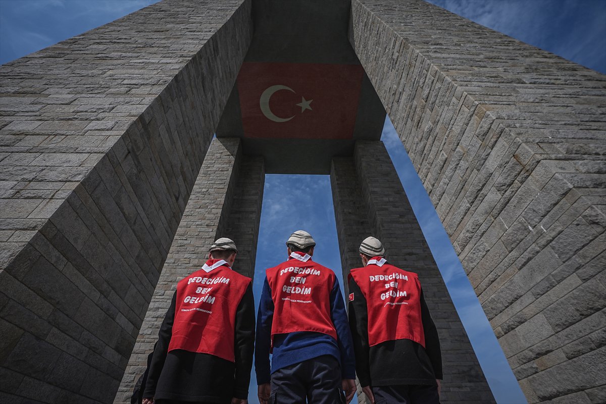 Çanakkale Kara Savaşı'nın 110. yılına vefa töreni