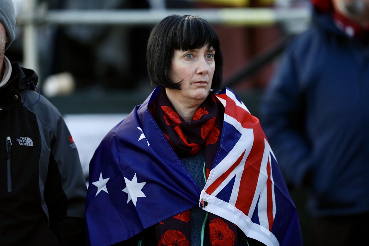 Çanakkale Anzak Koyu'nda "Şafak Ayini" yapıldı