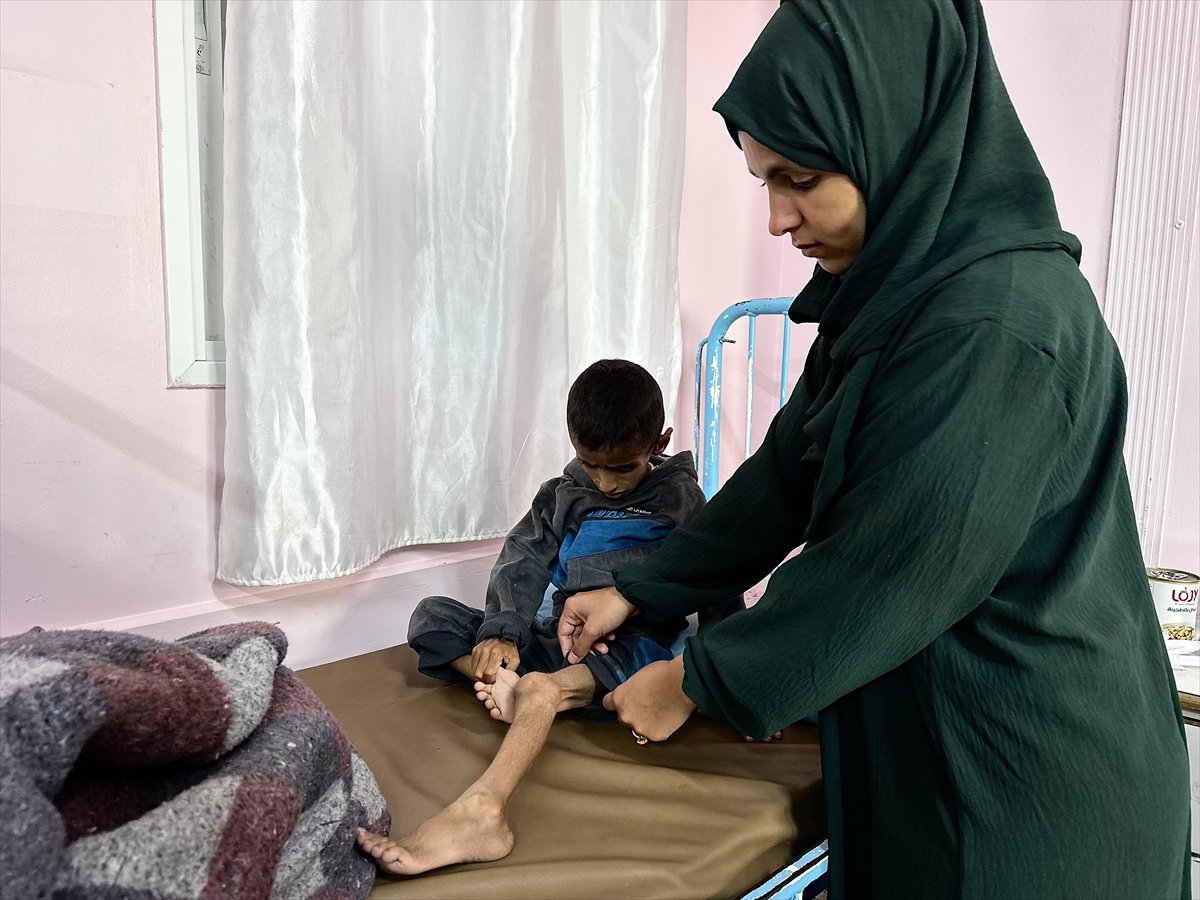 Gazze'de çocukların yetersiz beslenme vakaları giderek artıyor