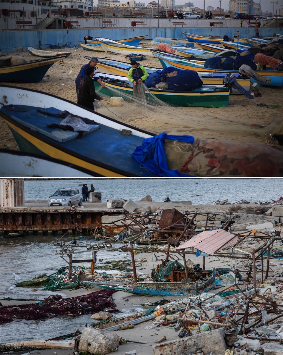 İsrail'in saldırıları Gazze'nin doğal güzelliklerini yok ediyor