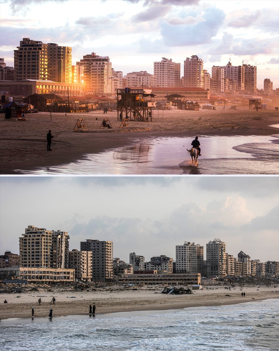 İsrail'in saldırıları Gazze'nin doğal güzelliklerini yok ediyor