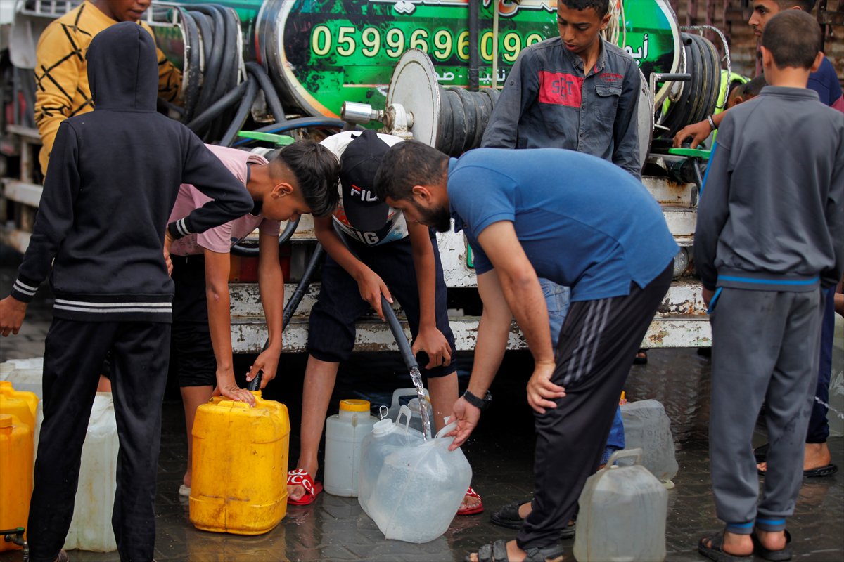 Gazze’de gıda ve su krizi derinleşiyor, yardım çığlıkları yükseliyor