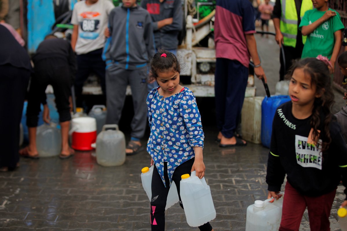 Gazze’de gıda ve su krizi derinleşiyor, yardım çığlıkları yükseliyor