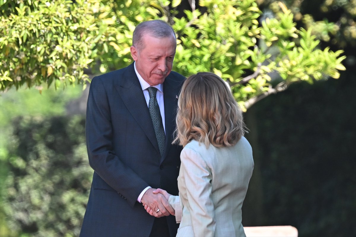 Cumhurbaşkanı Erdoğan İtalya'da