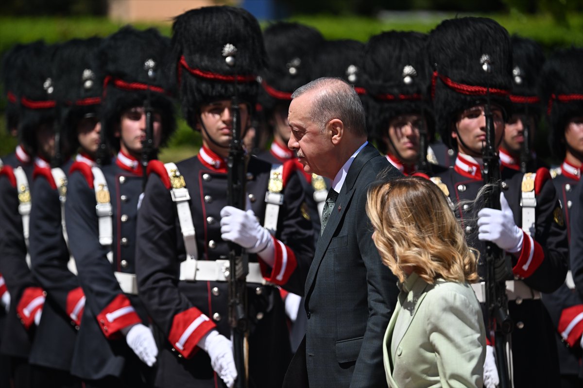 Cumhurbaşkanı Erdoğan İtalya'da